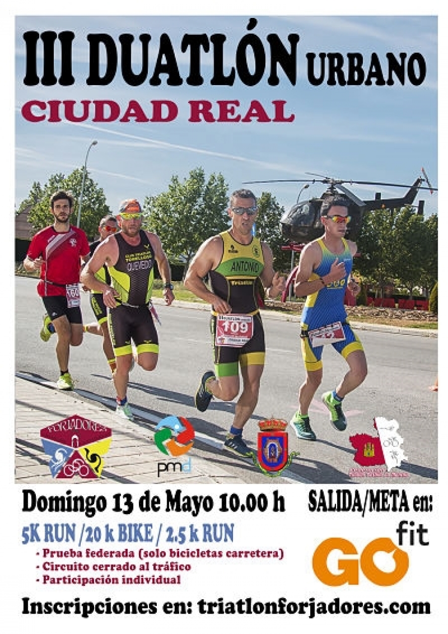 Resultados III Duatlon Sprint Ciudad Real 2018
